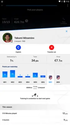 UEFA Champions League Fantasy android App screenshot 2